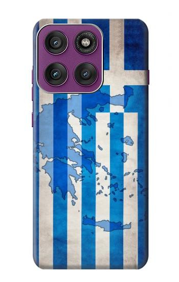 S2970 Greece Football Soccer Hülle Schutzhülle Taschen für Motorola Edge 60 Pro