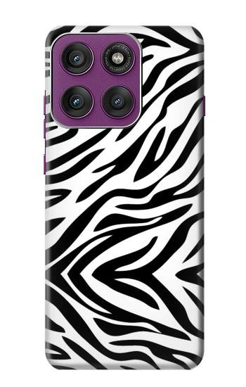 S3056 Zebra Skin Texture Graphic Printed Hülle Schutzhülle Taschen für Motorola Edge 60 Pro