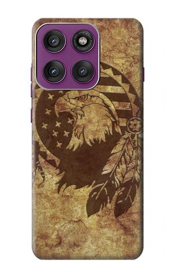 S3378 Native American Hülle Schutzhülle Taschen für Motorola Edge 60 Pro