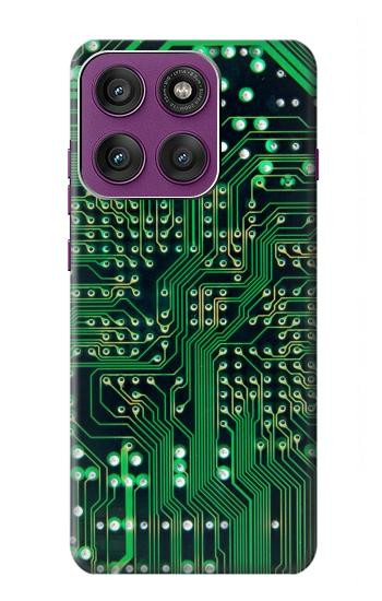 S3392 Electronics Board Circuit Graphic Hülle Schutzhülle Taschen für Motorola Edge 60 Pro
