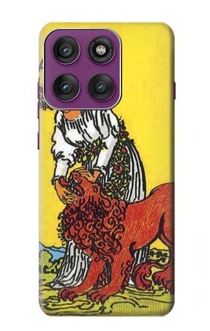 S3458 Strength Tarot Card Hülle Schutzhülle Taschen für Motorola Edge 60 Pro