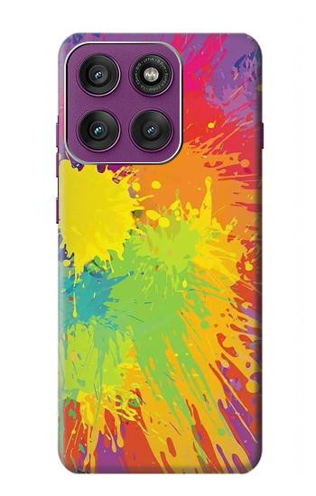 S3675 Color Splash Hülle Schutzhülle Taschen für Motorola Edge 60 Pro