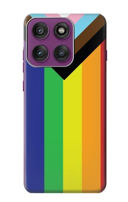 S3846 Pride Flag LGBT Hülle Schutzhülle Taschen für Motorola Edge 60 Pro