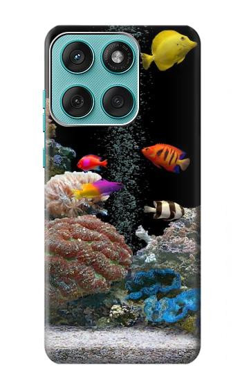 S0226 Aquarium Hülle Schutzhülle Taschen für Motorola Edge 60 Fusion