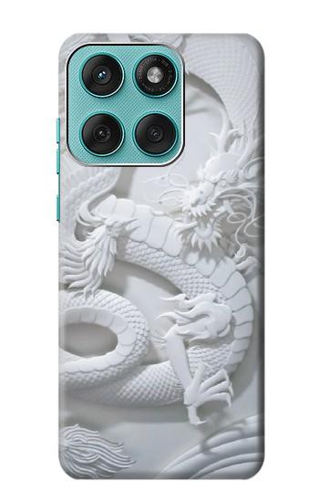 S0386 Dragon Carving Hülle Schutzhülle Taschen für Motorola Edge 60 Fusion
