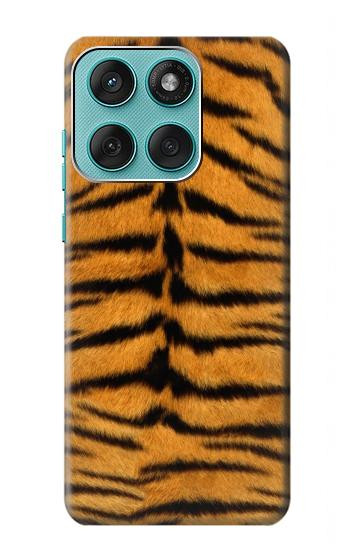 S0576 Tiger Skin Hülle Schutzhülle Taschen für Motorola Edge 60 Fusion