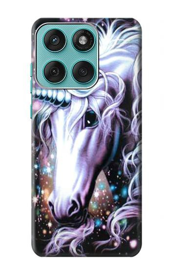 S0749 Unicorn Horse Hülle Schutzhülle Taschen für Motorola Edge 60 Fusion
