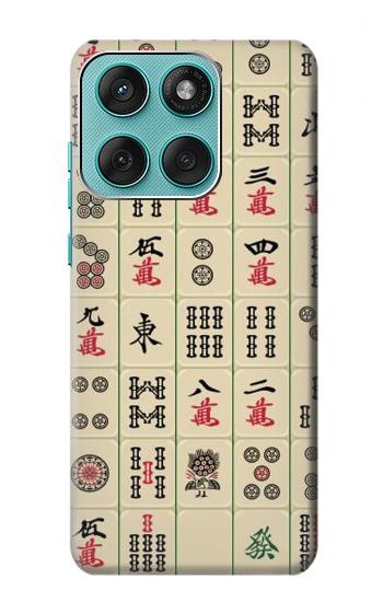 S0802 Mahjong Hülle Schutzhülle Taschen für Motorola Edge 60 Fusion