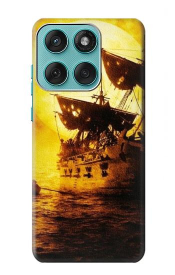 S0841 Pirates Black Pearl Hülle Schutzhülle Taschen für Motorola Edge 60 Fusion