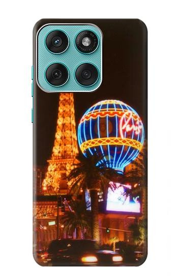 S0893 Las Vegas Hülle Schutzhülle Taschen für Motorola Edge 60 Fusion