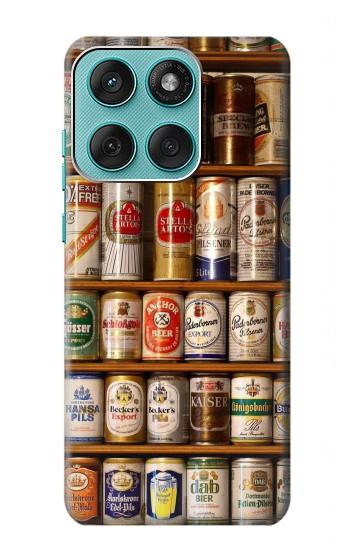 S0983 Beer Cans Collection Hülle Schutzhülle Taschen für Motorola Edge 60 Fusion