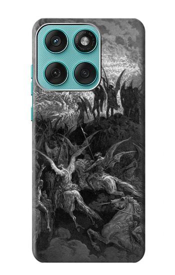 S1026 Gustave Dore Paradise Lost Hülle Schutzhülle Taschen für Motorola Edge 60 Fusion