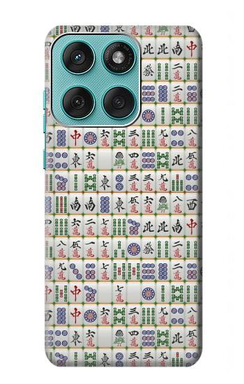 S1051 Mahjong Hülle Schutzhülle Taschen für Motorola Edge 60 Fusion