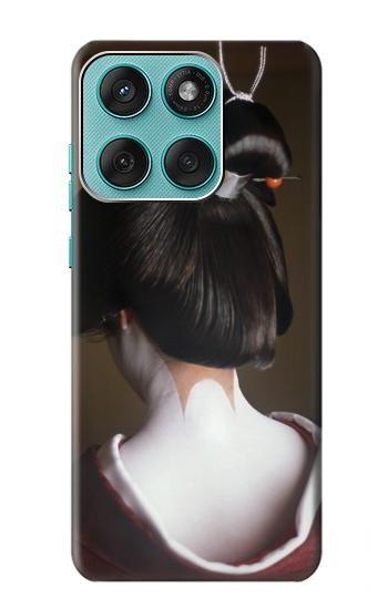 S1337 Japan Geisha Neck Hülle Schutzhülle Taschen für Motorola Edge 60 Fusion