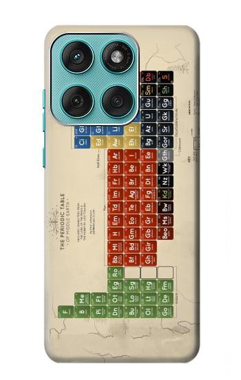 S1695 The Periodic Table of Middle Earth Hülle Schutzhülle Taschen für Motorola Edge 60 Fusion