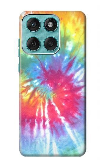 S1697 Tie Dye Colorful Graphic Printed Hülle Schutzhülle Taschen für Motorola Edge 60 Fusion