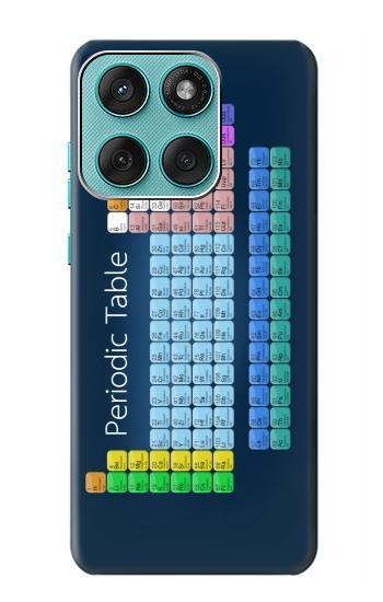 S1847 Periodic Table Hülle Schutzhülle Taschen für Motorola Edge 60 Fusion