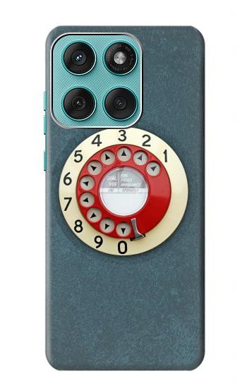 S1968 Rotary Dial Telephone Hülle Schutzhülle Taschen für Motorola Edge 60 Fusion