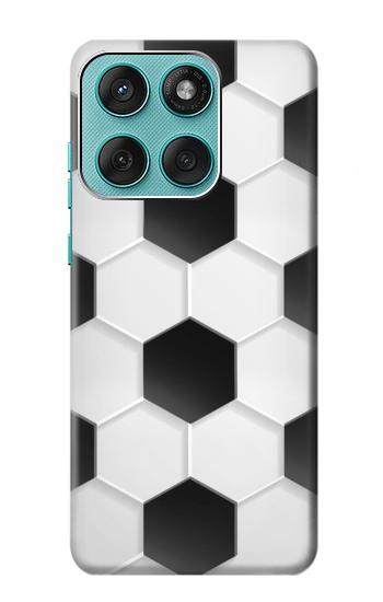 S2061 Football Soccer Pattern Hülle Schutzhülle Taschen für Motorola Edge 60 Fusion