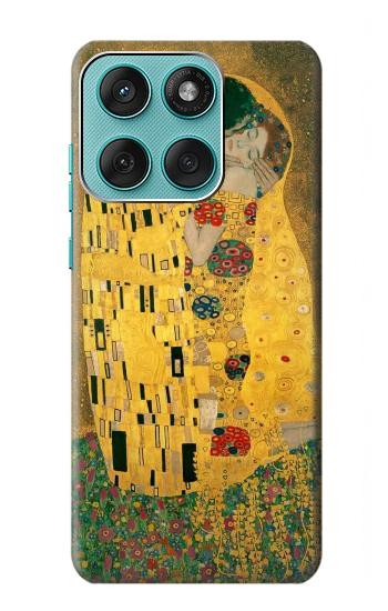 S2137 Gustav Klimt The Kiss Hülle Schutzhülle Taschen für Motorola Edge 60 Fusion
