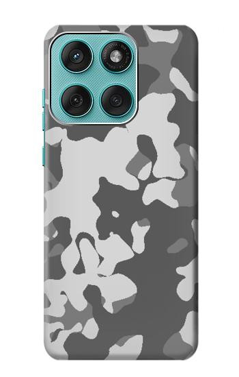 S2186 Gray Camo Camouflage Graphic Printed Hülle Schutzhülle Taschen für Motorola Edge 60 Fusion