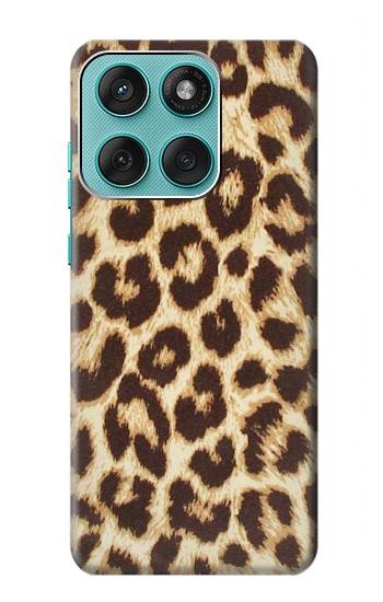S2204 Leopard Pattern Graphic Printed Hülle Schutzhülle Taschen für Motorola Edge 60 Fusion