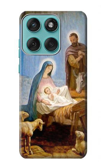 S2276 The Nativity Hülle Schutzhülle Taschen für Motorola Edge 60 Fusion