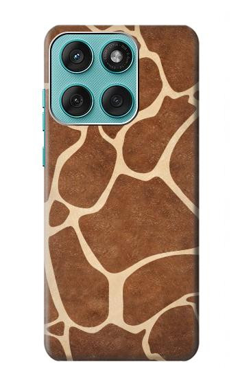 S2326 Giraffe Skin Hülle Schutzhülle Taschen für Motorola Edge 60 Fusion