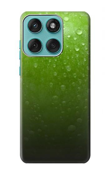 S2475 Green Apple Texture Seamless Hülle Schutzhülle Taschen für Motorola Edge 60 Fusion