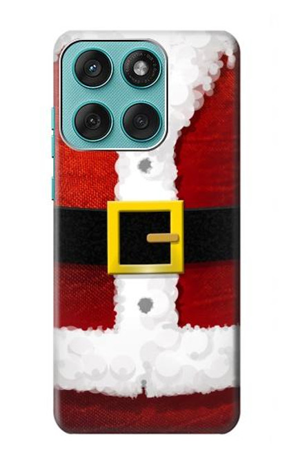 S2846 Christmas Santa Red Suit Hülle Schutzhülle Taschen für Motorola Edge 60 Fusion