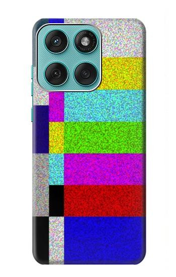 S2871 Noise Signal TV Hülle Schutzhülle Taschen für Motorola Edge 60 Fusion