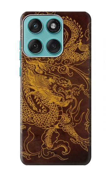 S2911 Chinese Dragon Hülle Schutzhülle Taschen für Motorola Edge 60 Fusion