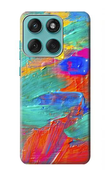 S2942 Brush Stroke Painting Hülle Schutzhülle Taschen für Motorola Edge 60 Fusion