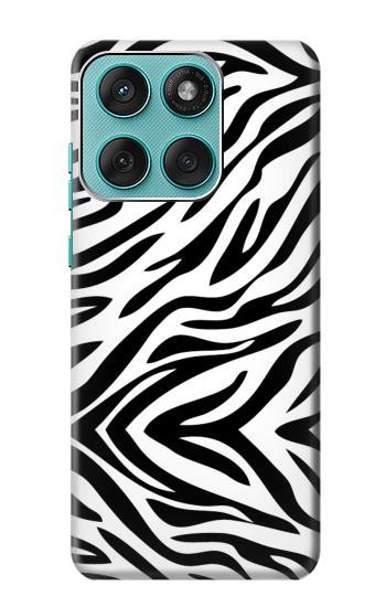 S3056 Zebra Skin Texture Graphic Printed Hülle Schutzhülle Taschen für Motorola Edge 60 Fusion