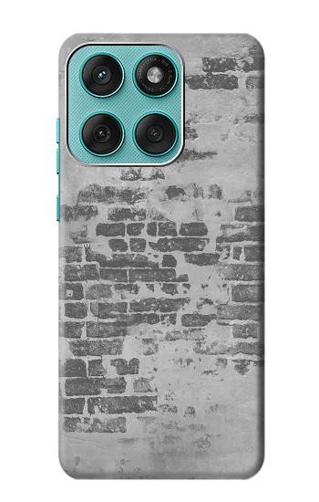 S3093 Old Brick Wall Hülle Schutzhülle Taschen für Motorola Edge 60 Fusion