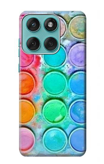 S3235 Watercolor Mixing Hülle Schutzhülle Taschen für Motorola Edge 60 Fusion