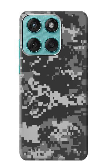 S3293 Urban Black Camo Camouflage Hülle Schutzhülle Taschen für Motorola Edge 60 Fusion