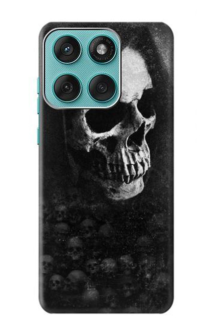 S3333 Death Skull Grim Reaper Hülle Schutzhülle Taschen für Motorola Edge 60 Fusion