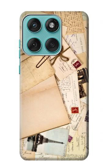 S3397 Postcards Memories Hülle Schutzhülle Taschen für Motorola Edge 60 Fusion