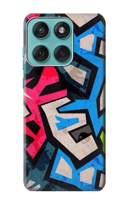 S3445 Graffiti Street Art Hülle Schutzhülle Taschen für Motorola Edge 60 Fusion