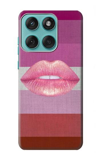 S3473 LGBT Lesbian Flag Hülle Schutzhülle Taschen für Motorola Edge 60 Fusion