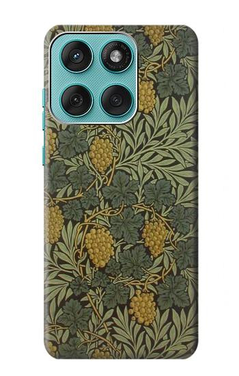 S3662 William Morris Vine Pattern Hülle Schutzhülle Taschen für Motorola Edge 60 Fusion