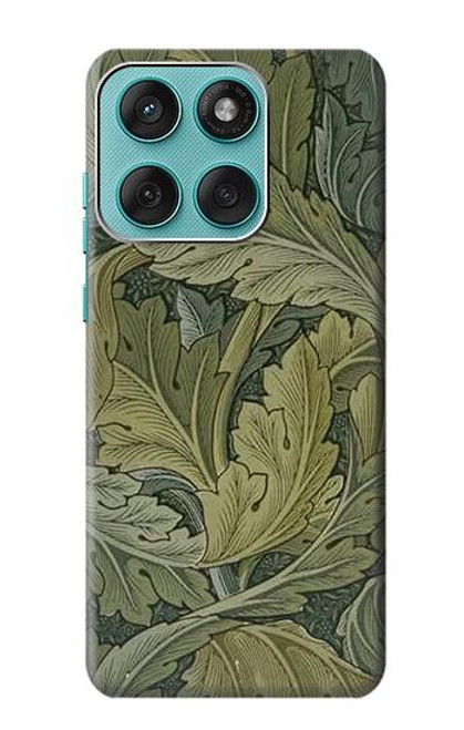 S3790 William Morris Acanthus Leaves Hülle Schutzhülle Taschen für Motorola Edge 60 Fusion