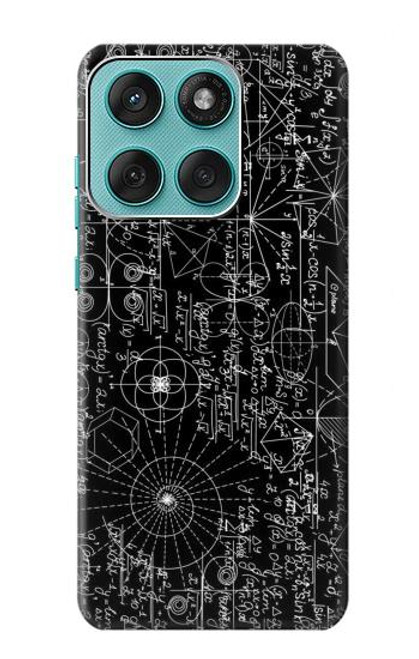 S3808 Mathematics Blackboard Hülle Schutzhülle Taschen für Motorola Edge 60 Fusion