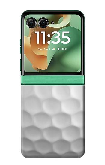 S0071 Golf Ball Hülle Schutzhülle Taschen für Motorola Razr 70+,60+, Razr+ (2026, 2025, 2024)