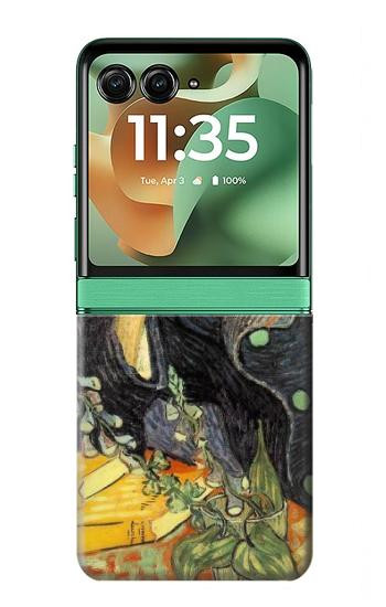 S0212 Van Gogh Portrait of Dr. Gachet Hülle Schutzhülle Taschen für Motorola Razr 60, Razr 2025