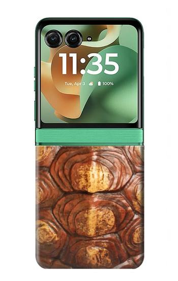S0579 Turtle Carapace Hülle Schutzhülle Taschen für Motorola Razr 70+,60+, Razr+ (2026, 2025, 2024)