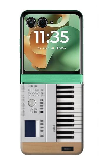 S0891 Keyboard Digital Piano Hülle Schutzhülle Taschen für Motorola Razr 70+,60+, Razr+ (2026, 2025, 2024)