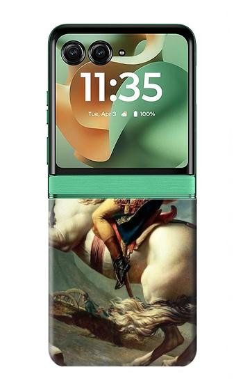 S1063 Napoleon Bonaparte Hülle Schutzhülle Taschen für Motorola Razr 60, Razr 2025