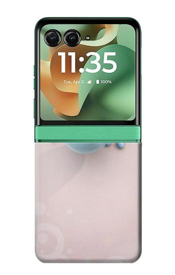 S1631 Funny Gecko Lizard Hülle Schutzhülle Taschen für Motorola Razr 70+,60+, Razr+ (2026, 2025, 2024)